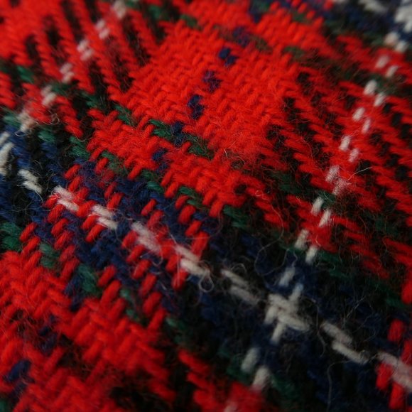 Vintage Red Plaid Maxi Skirt - Picture 8 of 8